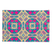 Traditioneel, Peruaanse lappendeken, tegel Kussensloop (Achterkant)