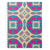 Traditioneel, Peruaanse lappendeken, tegel Notitieboek (Voorkant)