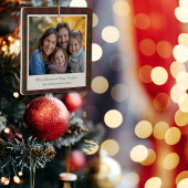 Traditioneel Plaid/Tartan Holiday Keramisch Orname Keramisch Ornament