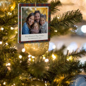 Traditioneel Plaid/Tartan Holiday Keramisch Orname Keramisch Ornament