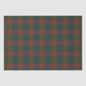 Traditioneel plaid/tartan vakantiepapier tissuepapier (Voorkant)