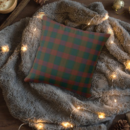 Traditioneel plaid/tartan worpkussen kussen