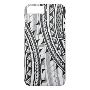 Traditioneel polynesiaans stamontwerp/tattoo Case-Mate iPhone case