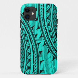 Traditioneel polynesiaans stamontwerp/tattoo Case-Mate iPhone case