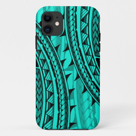 Traditioneel polynesiaans stamontwerp/tattoo Case-Mate iPhone case (Achterkant)