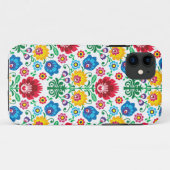 Traditioneel Pools borduurpatroon van bloemfolk Case-Mate iPhone Case (Achterkant (horizontaal))