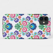 Traditioneel Pools borduurpatroon van bloemfolk Case-Mate iPhone Case (Achterkant (horizontaal))