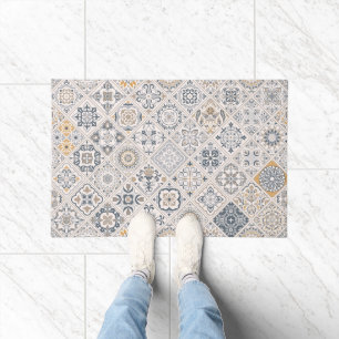 Traditioneel Portugees en Spaans Boho ornament Deurmat