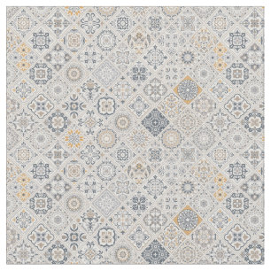 Traditioneel Portugees en Spaans Boho ornament Stof