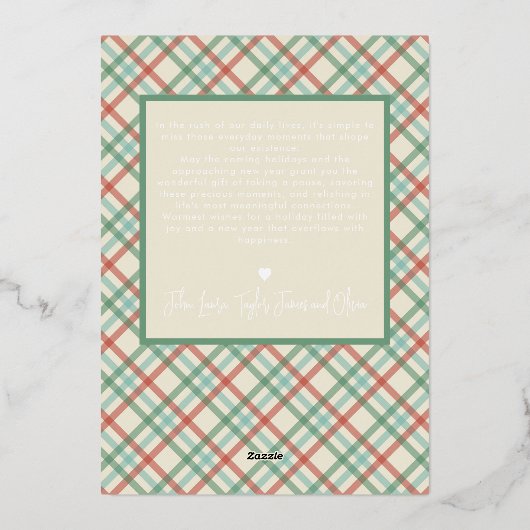 Traditioneel prettige feestdagen Minimaal 1 foto E (Achterkant)