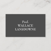 , traditioneel, professioneel Visitekaartje (Voorkant)