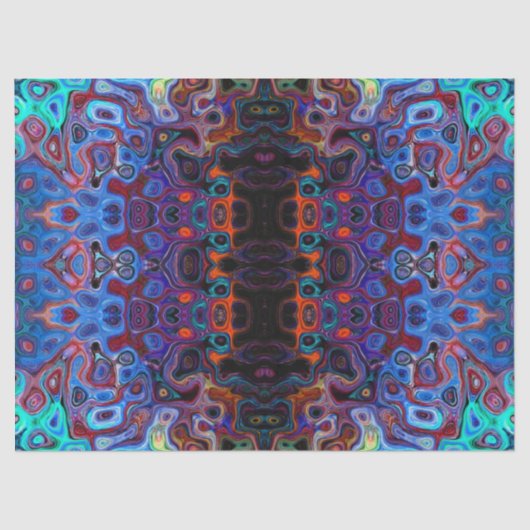 Traditioneel psychedelisch tissuepapier (Voorkant)