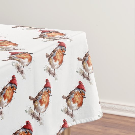Traditioneel Robin Kerst Eettafel Decor Tafelkleed (Voorbeeld)