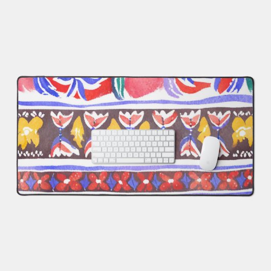 traditioneel Roemeens decor Bureaumat (Keyboard & Muis)