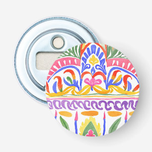 traditioneel Roemeens decor Button Flesopener