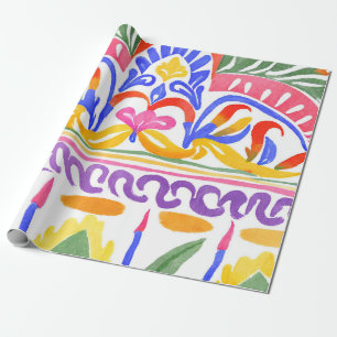 traditioneel Roemeens decor Cadeaupapier