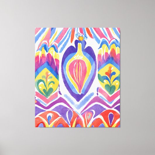 traditioneel Roemeens decor Canvas Afdruk (Voorkant)