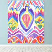 traditioneel Roemeens decor Canvas Afdruk (Insitu (Houten vloer))