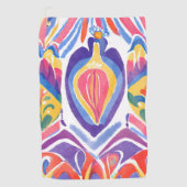 traditioneel Roemeens decor Golfhanddoek (Voorkant)