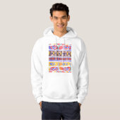 traditioneel Roemeens decor Hoodie (Voorkant volledig)