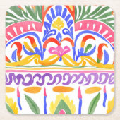 traditioneel Roemeens decor Kartonnen Onderzetters (Voorkant)