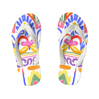 traditioneel Roemeens decor Kinder Teenslippers