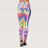 traditioneel Roemeens decor Leggings (Achterkant)