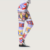 traditioneel Roemeens decor Leggings (Rechts)