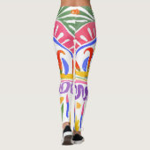 traditioneel Roemeens decor Leggings (Achterkant)