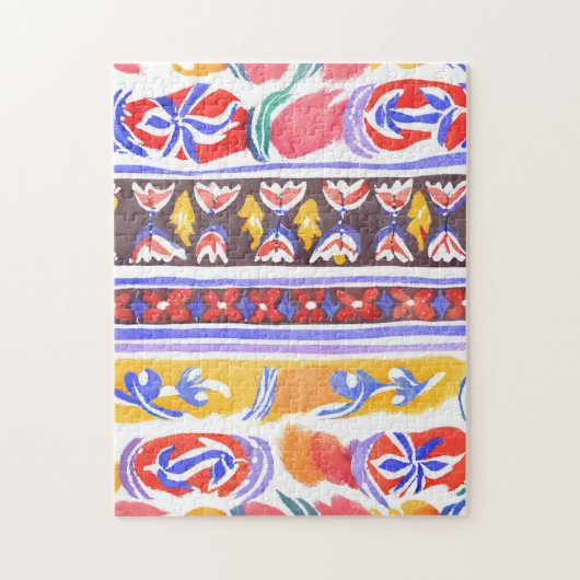 traditioneel Roemeens decor Legpuzzel (Verticaal)