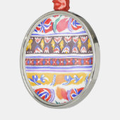 traditioneel Roemeens decor Metalen Ornament (Links)