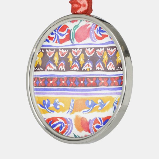 traditioneel Roemeens decor Metalen Ornament (Links)