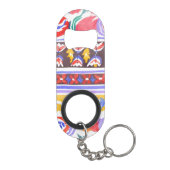 traditioneel Roemeens decor Mini Flessenopener (Achterkant)