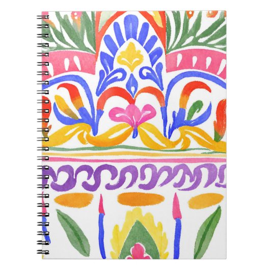 traditioneel Roemeens decor Notitieboek (Voorkant)