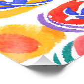 traditioneel Roemeens decor Perfect Poster (Hoek)
