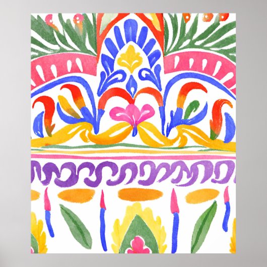 traditioneel Roemeens decor Poster (Voorkant)