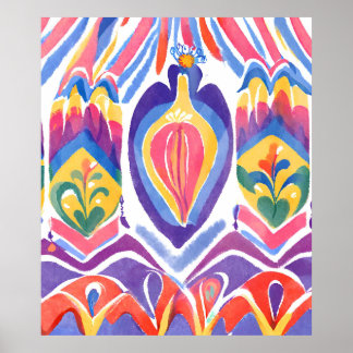 traditioneel Roemeens decor Poster