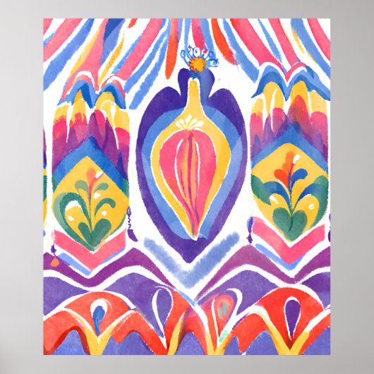 traditioneel Roemeens decor Poster (Voorkant)