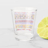 traditioneel Roemeens decor Shot Glas (Achterkant)