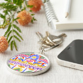 traditioneel Roemeens decor Sleutelhanger (Zijkant)