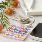 traditioneel Roemeens decor Sleutelhanger (Voorkant Rechts)