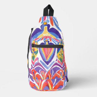 traditioneel Roemeens decor Sling Bag