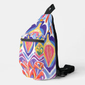 traditioneel Roemeens decor Sling Bag (Rechterhoek)