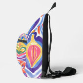 traditioneel Roemeens decor Sling Bag (Rechts)