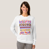 traditioneel Roemeens decor T-shirt (Voorkant volledig)