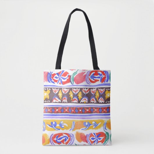 traditioneel Roemeens decor Tote Bag (Voorkant)