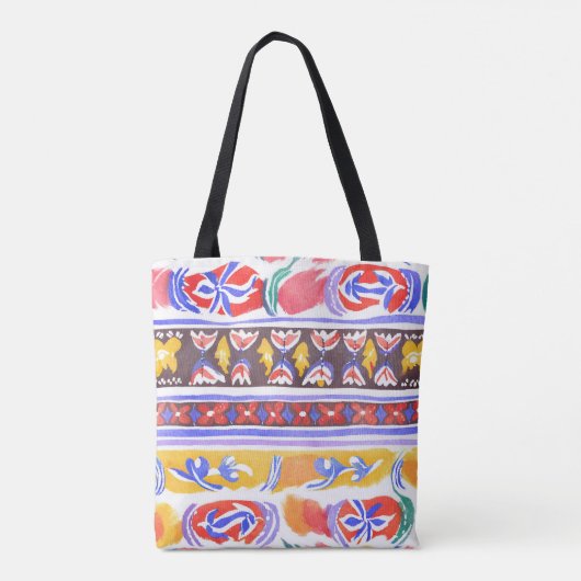 traditioneel Roemeens decor Tote Bag (Achterkant)