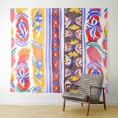 traditioneel Roemeens decor Wandkleed (In Situ (horizontaal))