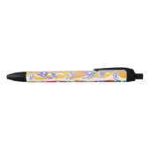 traditioneel Roemeens decor Zwarte Inkt Pen (Bovenkant)