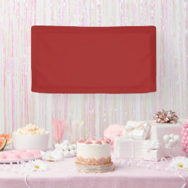 Traditioneel rood - Banner